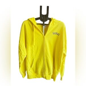 LG Kids Pokeman Hoodie in Bright Yellow